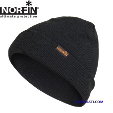 Шапка вязанная Norfin Kobold Black размер L